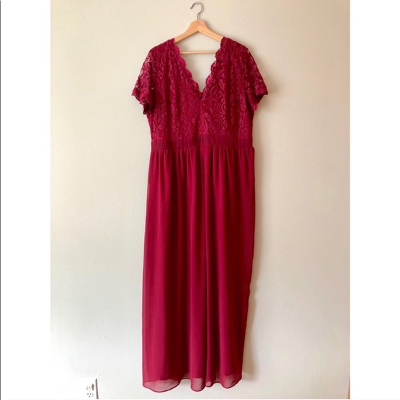 ASOS beautiful  maxi dress plus size - Picture 3 of 15